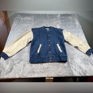 Three rivers denim Vtg Varsity Jacket S 1959 ford fairlane